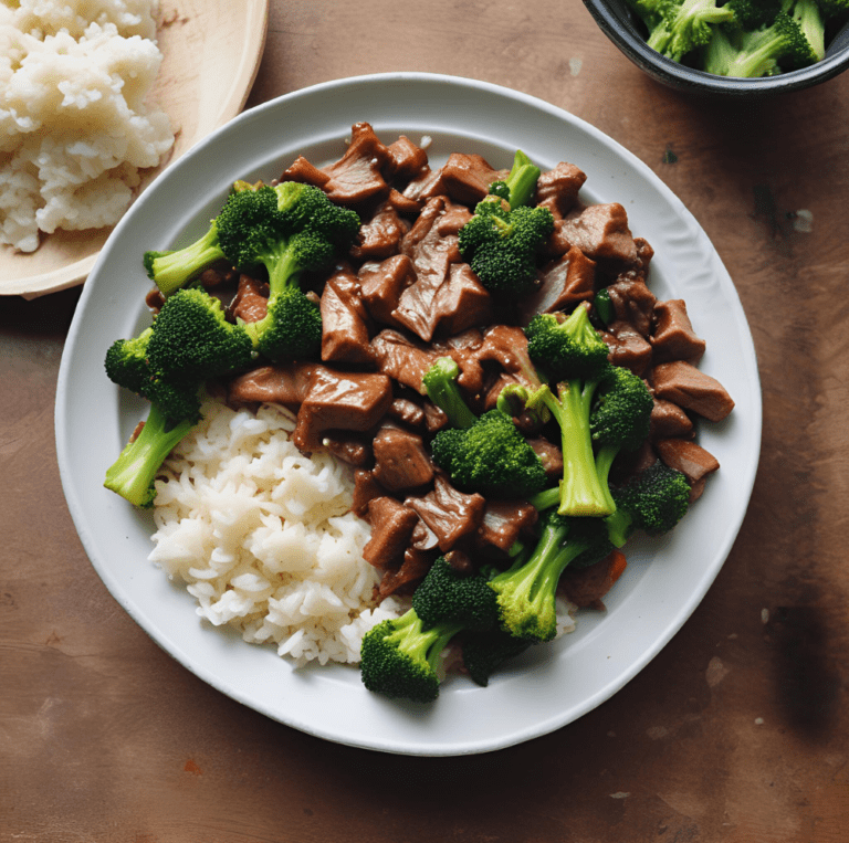 Classic Beef and Broccoli Stir Fry